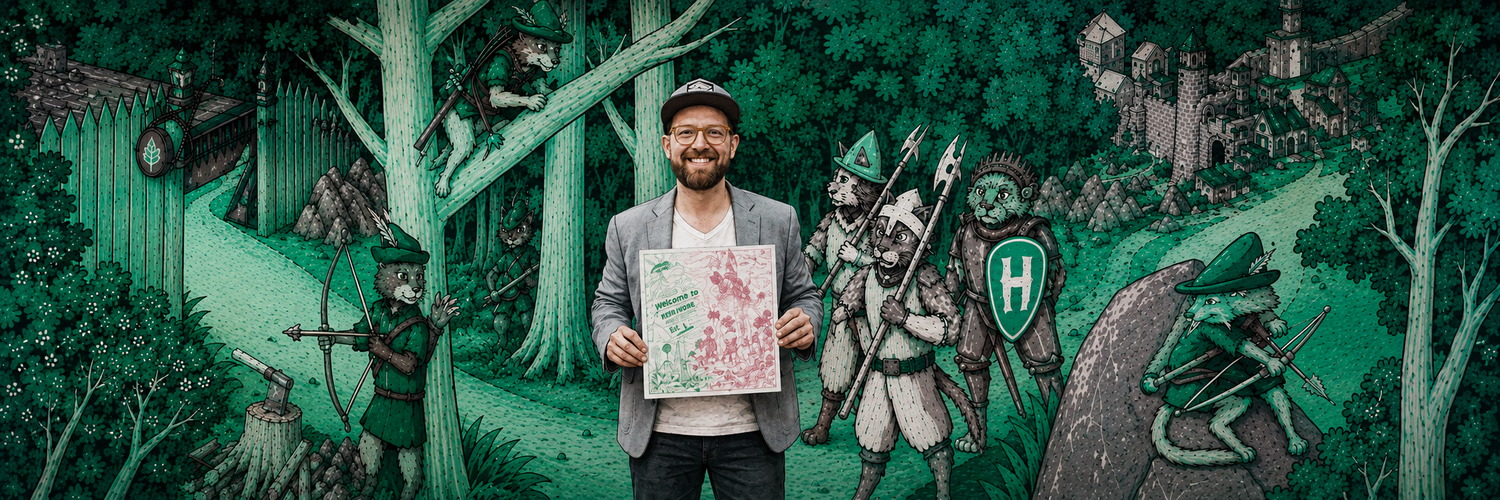 Robinhood Cats banner artwork featuring the cat army on Robinhood Chain
